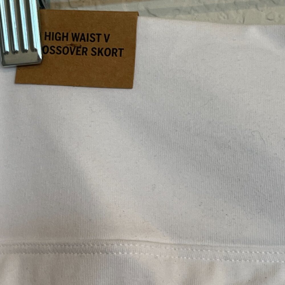 NWT Pink Victorias Secret Skirt White Crossover Waist - Picture 10 of 13